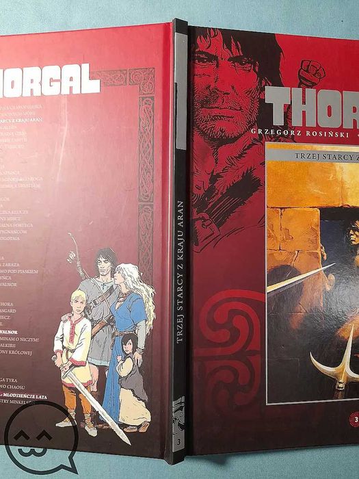 Trzej starcy z kraju Aran / Thorgal 3 / Czerwona Kolekcja Hachette /1