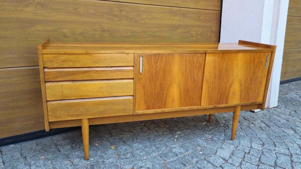 Komoda Sideboard Design PRL lata 70 Bytomska FM