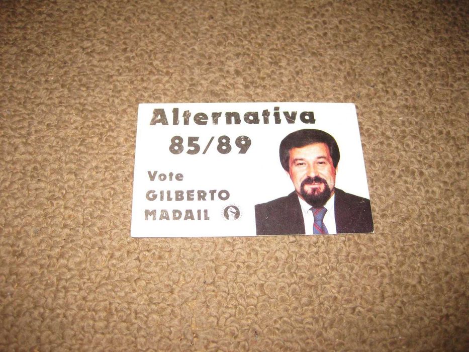 Calendário do "Gilberto Madail" Raro!