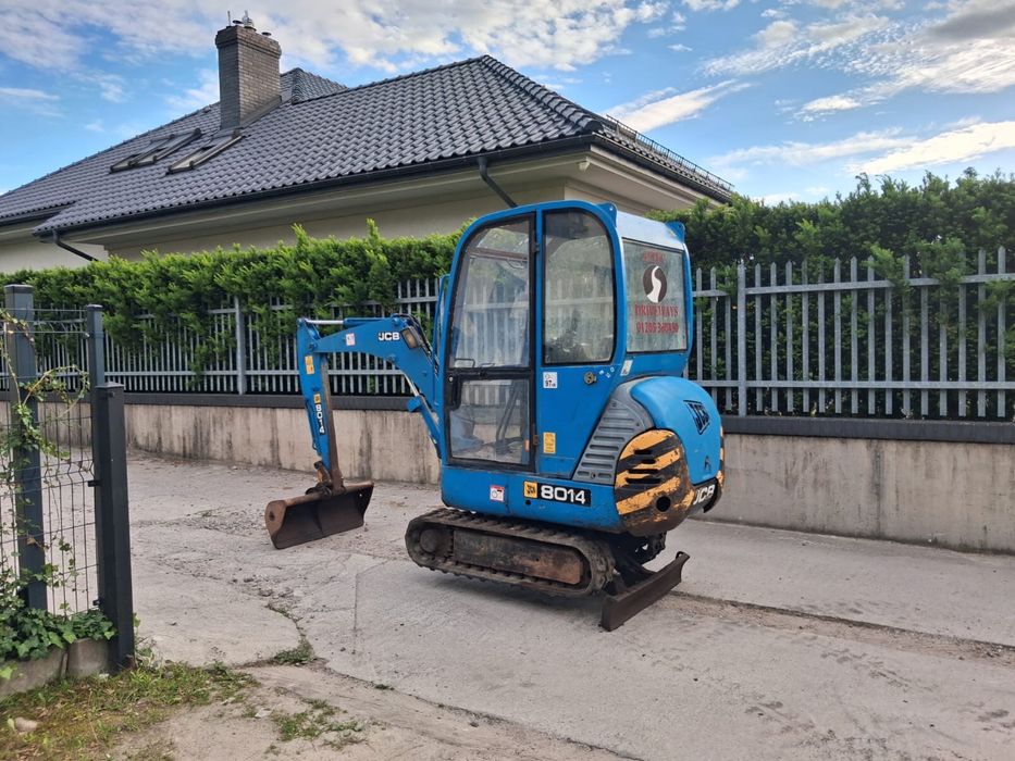 Minikoparka JCB 8014