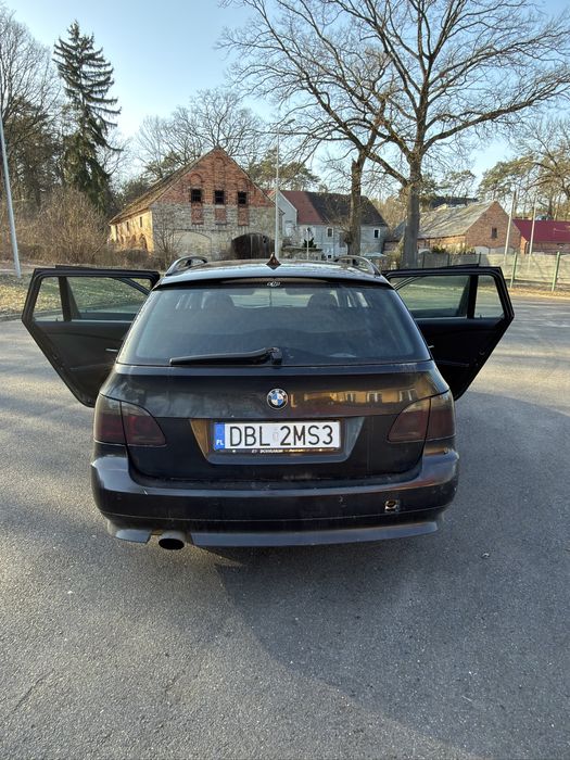 BMW E61 2.0 163km/duża navi/xenon/automatyczne wycieraczki/pdc