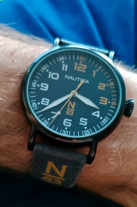 Zegarek męski Nautica N 83 | Granatowa koperta | Casual