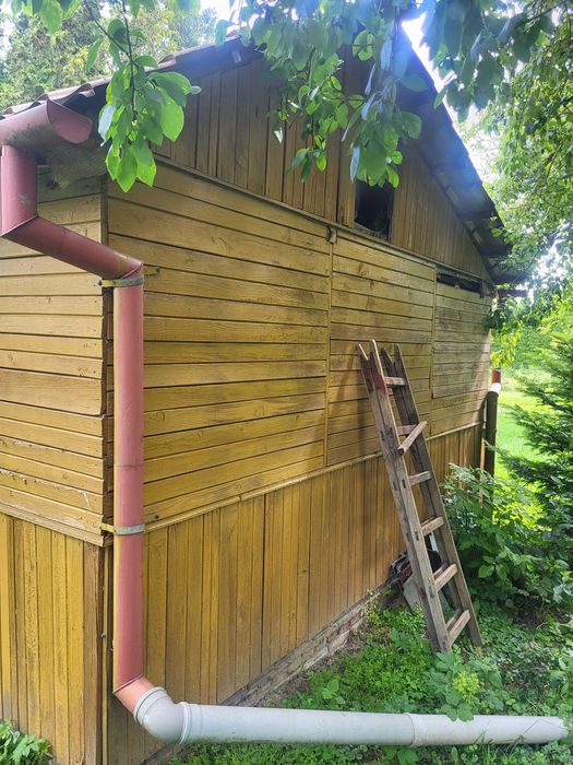 domek drewniany, altanka