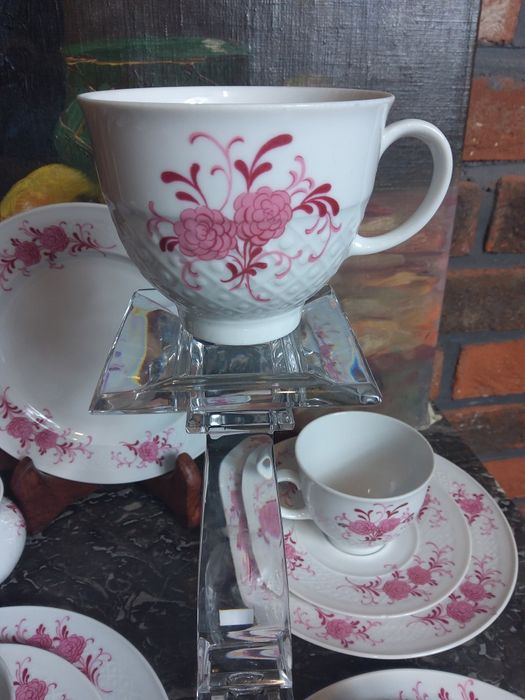 Porcelana.Serwis do kawy 10 osob.Seltmann.