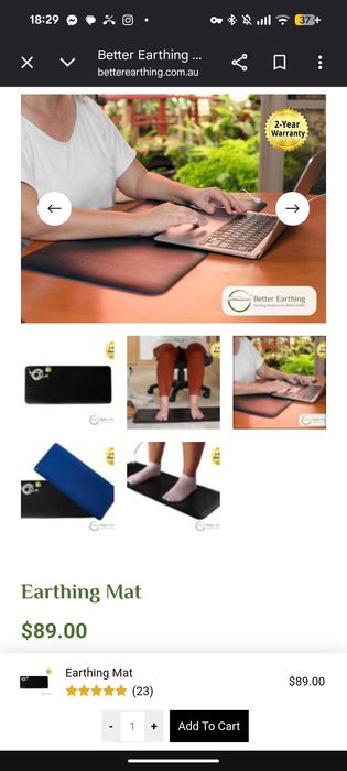 Better Earthing Grounding Mat (Meditation Zen)