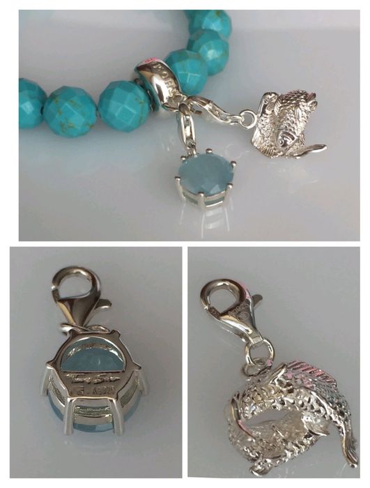 Знижка! Thomas Sabo Charm, браслет+ 2 підвіски, "Риби"
