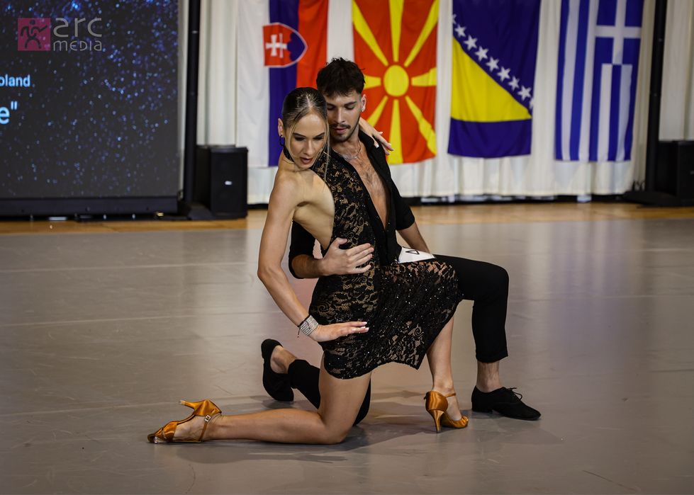 Sukienka taniec towarzyski - latino/salsa/bachata