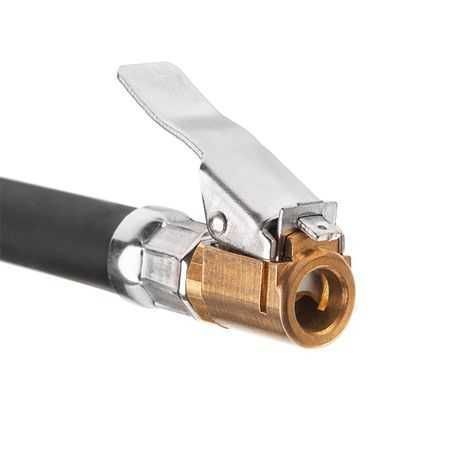 Пістолет для підкачування коліс із манометром, INTERTOOL PT-0510