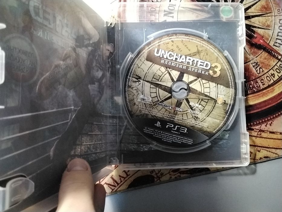 Uncharted 3 на пс3 на руском