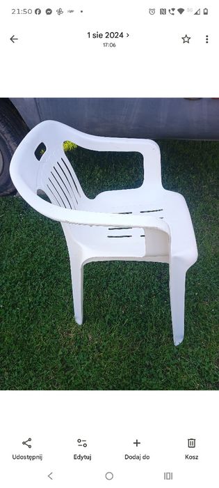 Sprzedam krzesło plastikowe