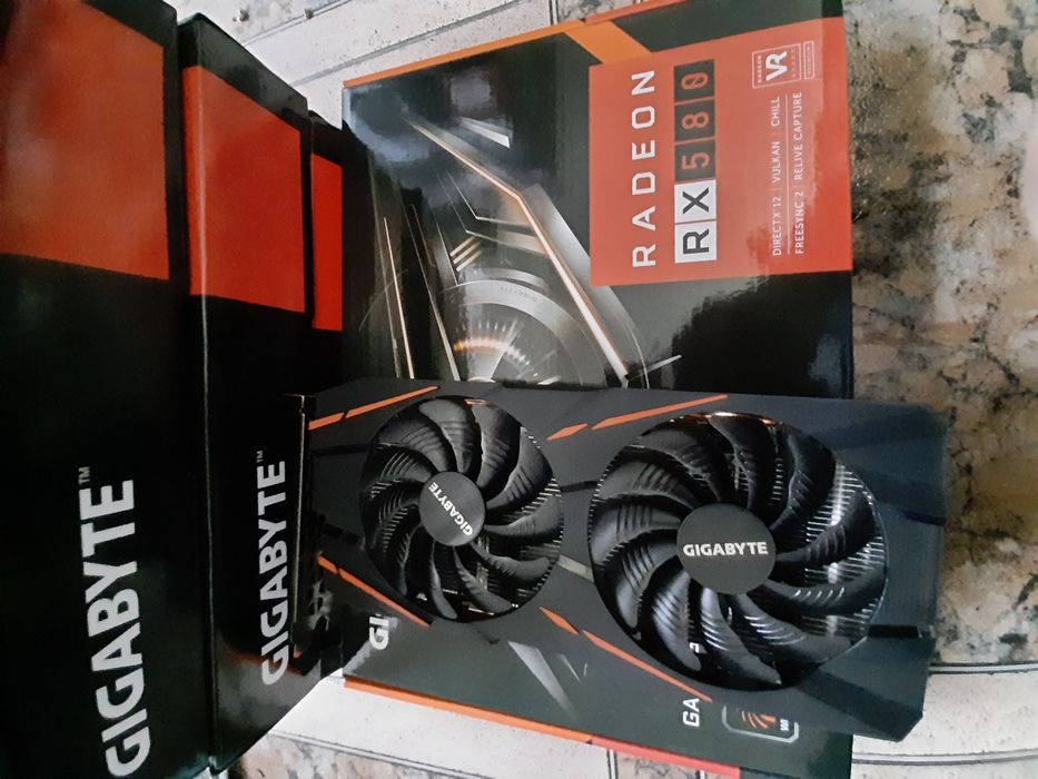 Видеокарта б\у как новая Gigabyte 570 8GB AMD и другие карты