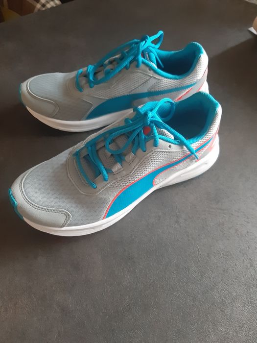 Adidasy damskie puma fitness tkmaxx lekkie niebieskie 39 nowe descenda