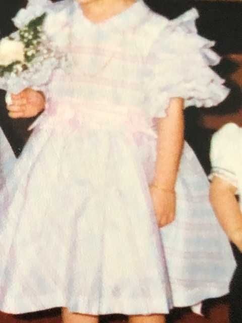 Encantador vestido de  criança