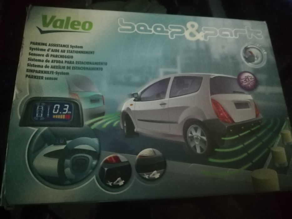 Kit 8 sensores de estacionamento Valeo