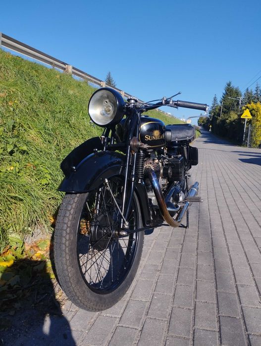 Sunbeam 1930 rok BSA Norton Triumph Ariel AJS BMW