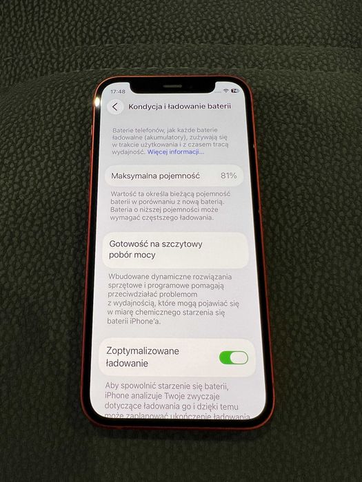 iPhone 12 mini 64GB RED