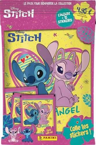 Cromos Caderneta Stitch & Angel 2026
