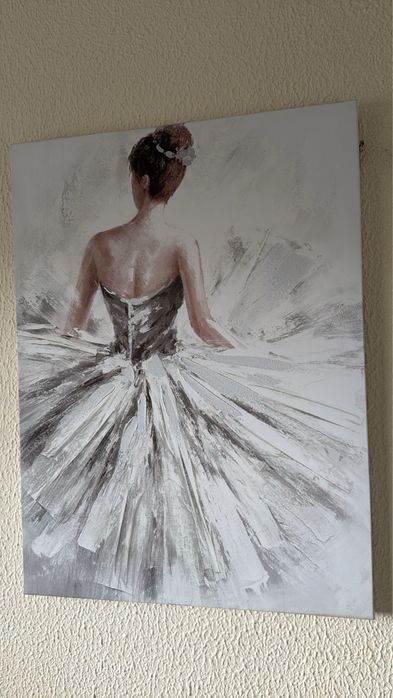 Tela decorativa bailarina - RESERVADO