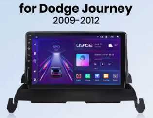 Rádio Android Junsun Dodge Journey 2009 a 2012 CARPLAY 9" GPS 2/32gb SELADO