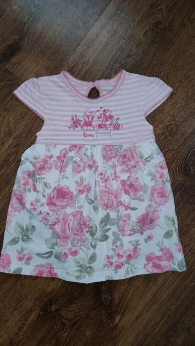 Жовта сукна для принцеси, рожева боді-сукня George, за дві 150грн