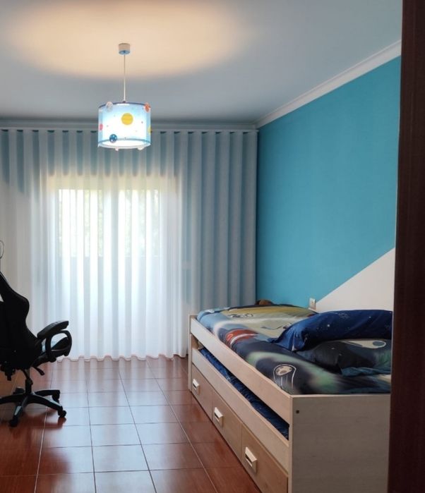 Cama infantil - Branco/Carvalho Conforama