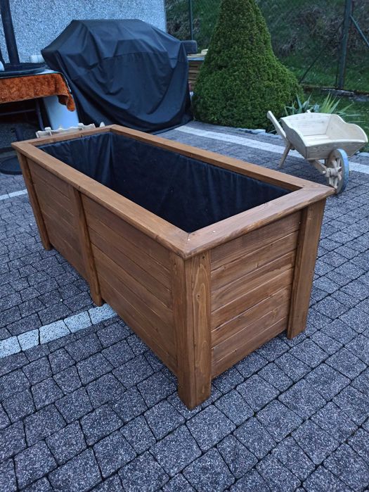 Donice doniczki drewniane, donice na wymiar