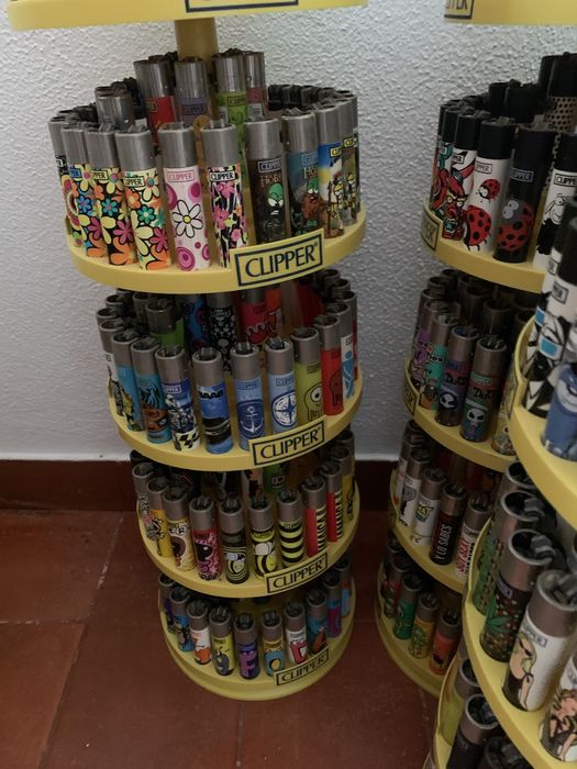 Coleção de CLIPPER'S com Expositores