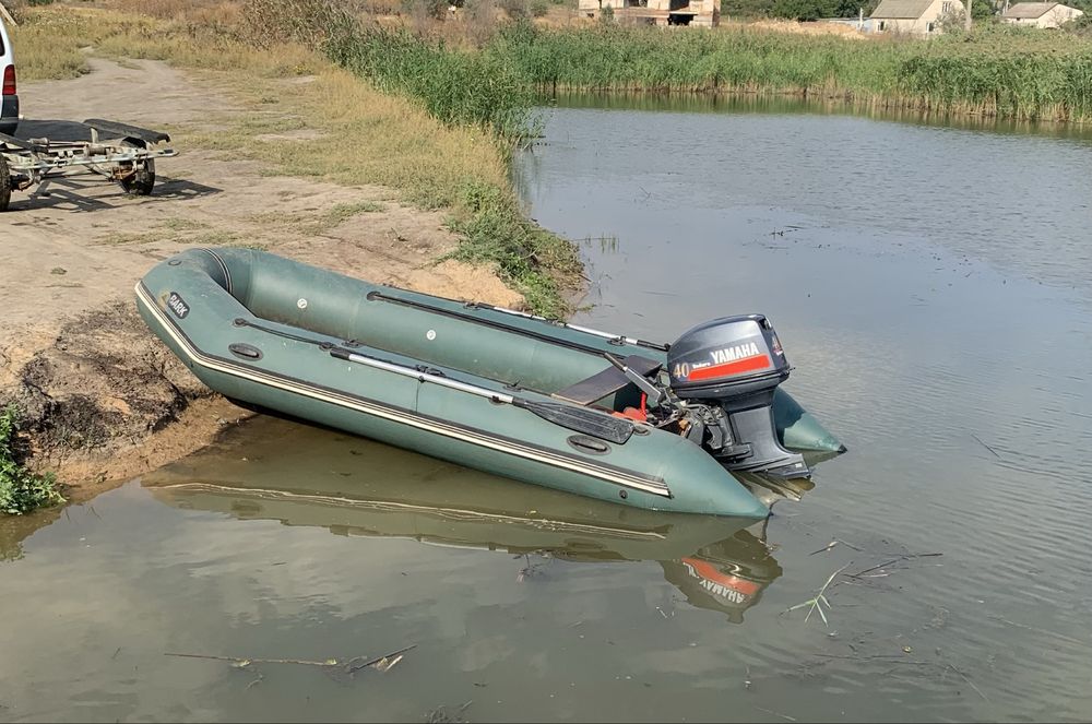 Продам водную ракету лодка барк 450 мотор yamaha ямаха 40 ендуро 2t