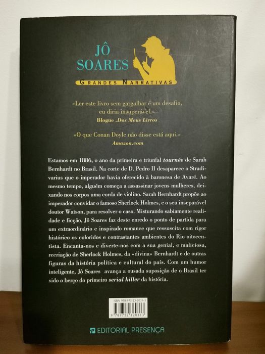 Sherlock Holmes O Xangô da Baker Street, Jô Soares