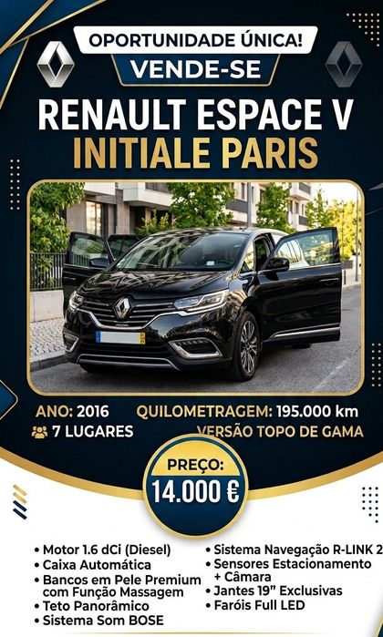 Espace V initial Paris
