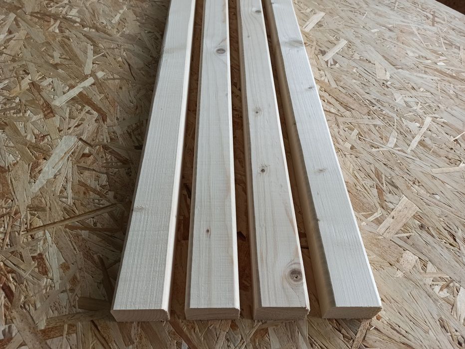 Брусок лавочний 60*40, 70*35 смерека