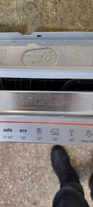 Посудомойна машина BOSH з Zeolith