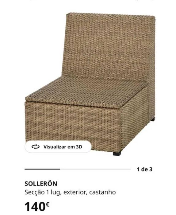 Sofás exterior SOLLERÖN IKEA