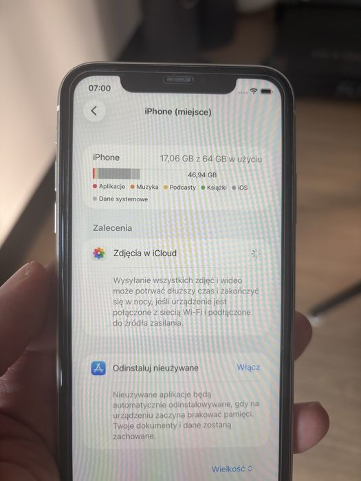 iPhone 11 bialy 64 Gb