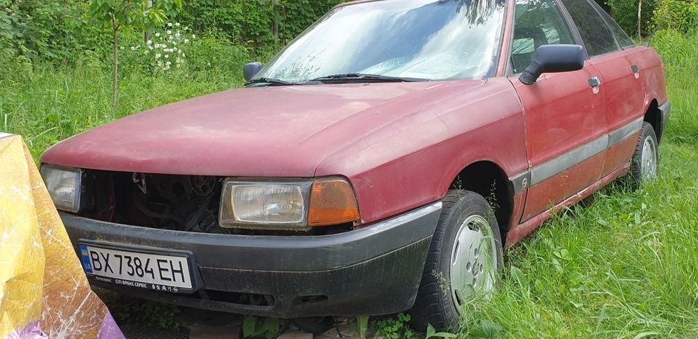 Audi 80 b3 1.6d не находу