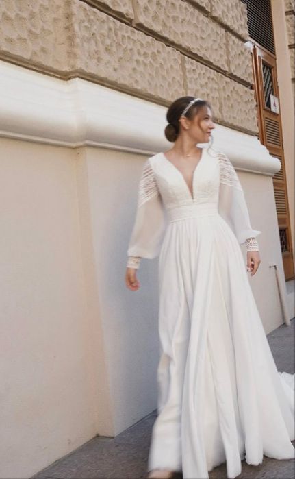 Весільна сукня в стилі бохо