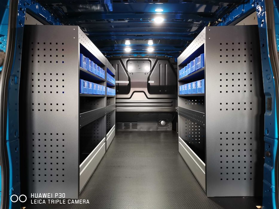 Regał moduły do zabudowy auta serwisowego zestaw Proace Jumpy T6