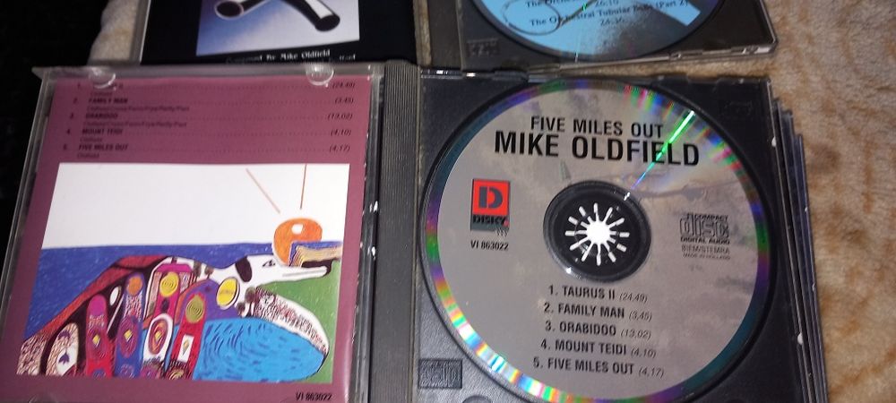 Płyty CD. Mike Oldfield .