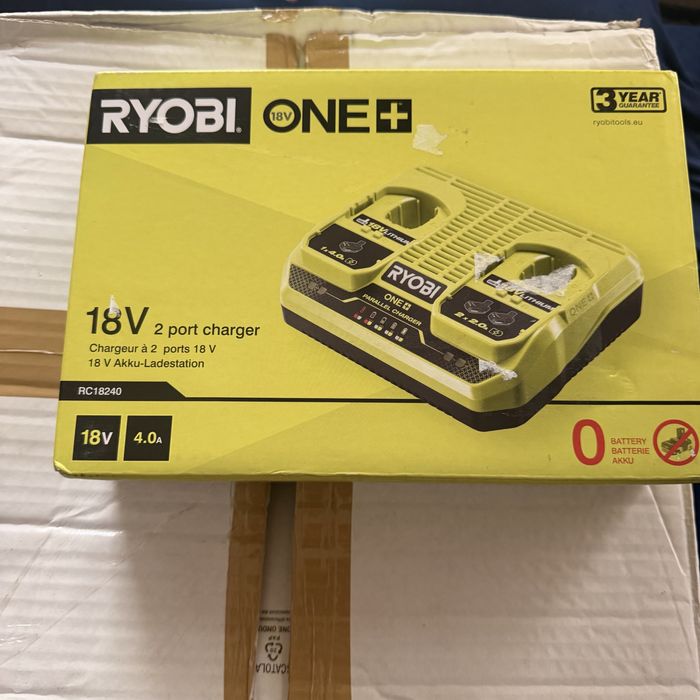 NOWA Ryobi ładowarka 2 stanowiskowa 18 V ONE+ RC18240