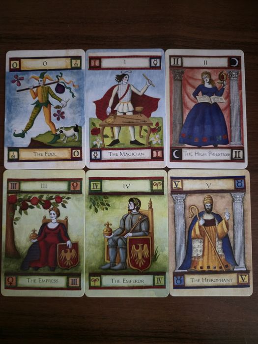 Liz Dean THE MAGIC OF TAROT Таро карти