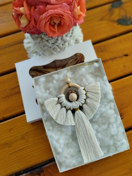 Ангел макраме, янгол,оберіг, берегиня, лялька, handmade