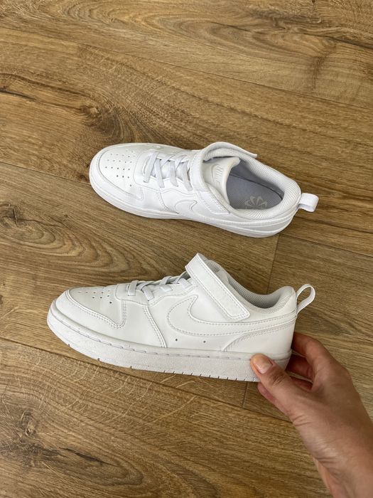 Білосніжні кеди кросівки Nike 33 (20,5 см)