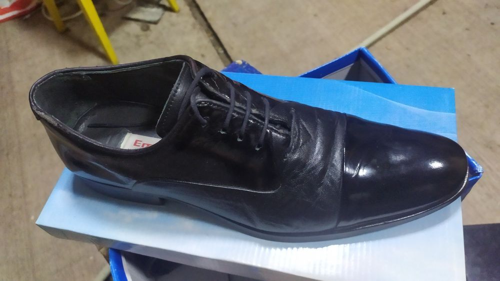 Шкіряні чоловічі туфлі EMAYPI 43 розмір