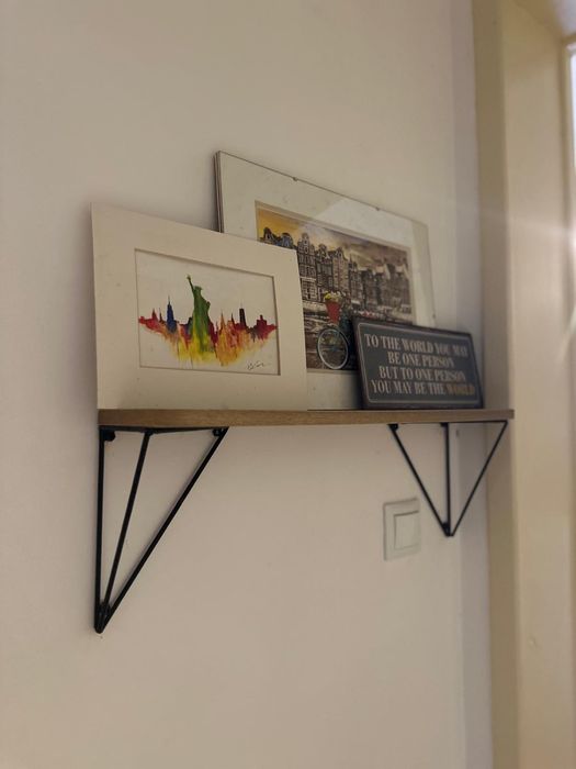 Movel televisão sklum e prateleiras