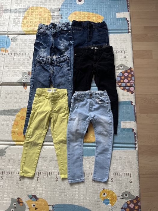Spodnie jeansowe 92-104