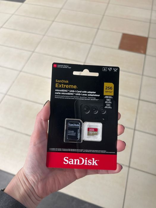 Karta microSD 256 Gb