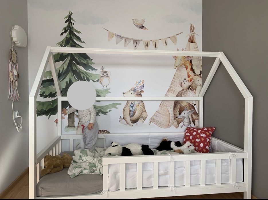 Lozeczko domek 180x90 cm