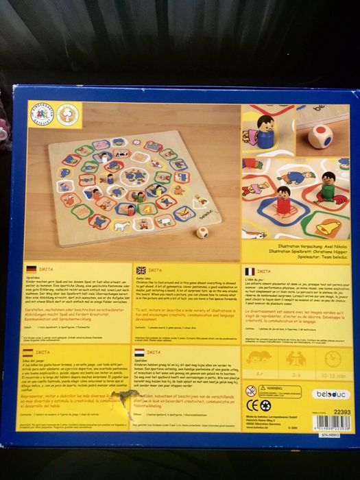 Игра Imita Beleduc. Германия