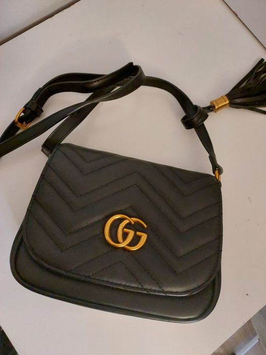 Torebka  listonoszka znaczek logo