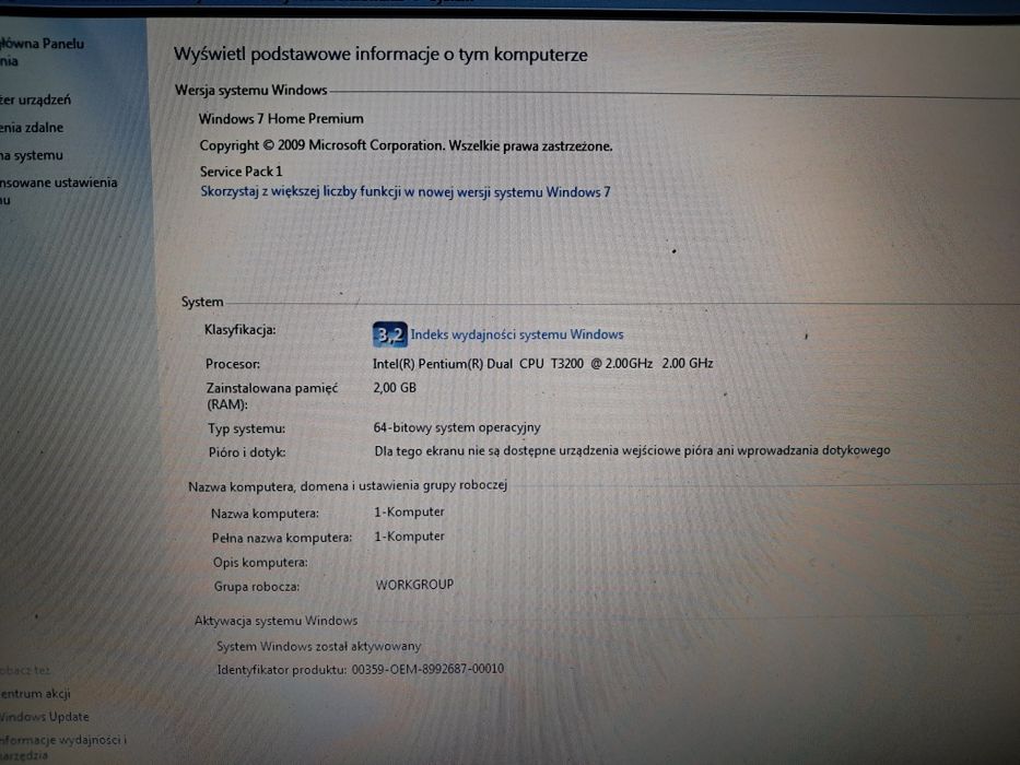 Laptop HP Pavilion dv5 - GeForce 9200M GS Intel Pentium 2 GHz - 2,0 GB
